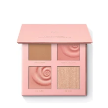 Kiko Mood Boost Good Vibes Only Face Palette Золотой Бронзер, румяна, хайлайтер для лица 16 g: Вид Скульптор