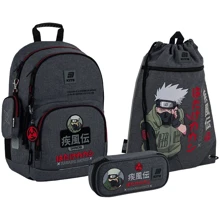 Набор Kite рюкзак + пенал + сумка для обуви 585 Naruto Shippuden (SET_NR25-585M-1): Производитель KITE
