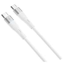 Кабель Proove Cable USB-C to USB-C Light Silicone 60W 1m White: Тип USB-C - USB-C