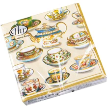 Набор салфеток Ideal Home Время чая 20 шт. 32x32 см (694-043): undefined undefined