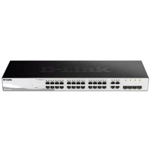 Сетевой коммутатор D-Link DGS-1210-28/FL: Порты только Gigabit Ethernet (10/100/1000)