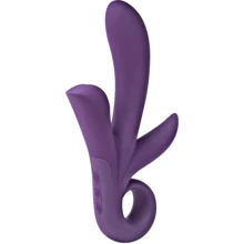 Вибратор для тройного удовольствия Trinity Vibrator, 12x3.5 см: Для кого Для женщин