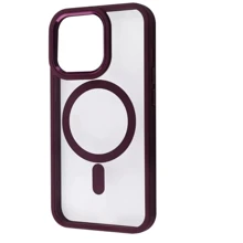 Чехол для iPhone WAVE Ardor Case with MagSafe Bordo for iPhone 13 Pro: Цвет бордовый