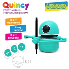 Интерактивный электронный обучающий робот-художник - Квинси (укр., с подсветкой) MS.06.0015-U: Тип робот