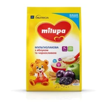 Milupa каша молочная 210 г мультизлаковая с яблоком и черносливом от 7 мес.: Тип Каши молочные