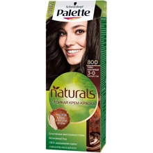 Palette Naturals Крем-краска для волос 3-0 (800) Темно-каштановый 110 ml: Пол Для женщин
