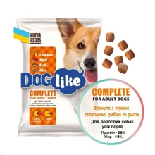 Сухий корм Nutra 5 Stars Doglike Complete для собак з куркою телятиною рибою та рисом 10 кг (4820139950498): Тип Сухий корм