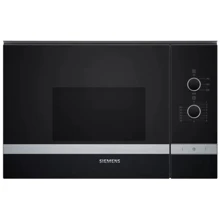 Встраиваемая микроволновая печь Siemens BF520LMR0: Цвет черный