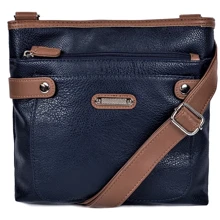 Женская сумка через плечо Van Heusen темно-синяя (751197801221): Пол Женский