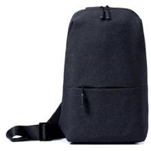 Сумка-слинг Xiaomi Mi City Sling Bag темно-серая: Пол Унисекс