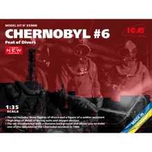 Набор моделей ICM Чернобыль №6. Подвиг водолазов: Производитель ICM