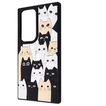 Чехол для телефонов WAVE Doodle Case Cats for Samsung S938 Galaxy S25 Ultra: Совместимость Samsung S938 Galaxy S25 Ultra