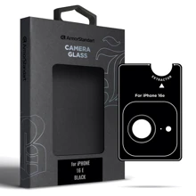 Захисне скло для iPhone ArmorStandart Tempered Glass Supreme BI Black for Camera iPhone 16e (ARM84426): Тип захисту екрана на камеру