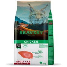 Сухий корм Bravery Chicken Adult Cat Sterilized для стерилізованих котів з куркою 2 кг (7678 BR CHIC STER_ 2KG): Тип Сухий корм