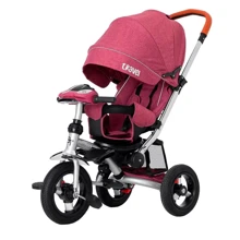 Велосипед трехколесный Tilly Travel Фиолетовый лен (T-387/1 PURPLE): Тип Велосипед-коляска