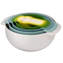 Набір посуду для змішування Joseph Joseph Nest Opal 9 ін. (40076): Матеріал Пластик