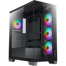 Корпус AZZA Cove Black (CSAZ-570B): Форм-фактор материнской платы ATX/MicroATX/Mini-ITX