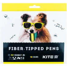 Фломастери Kite Dogs 18 шт. картон (K22-448): Тип На водной основе