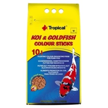 Сухой корм для прудовых рыб Tropical KOI and Gold Color Sticks 10 л/800 г (5900469406564): Вид корма Палочки