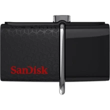 USB-флешка SanDisk 16GB Ultra Dual Drive USB 3.0/microUSB OTG Black (SDDD2-016G-GAM46): Стандарт USB USB 3.0