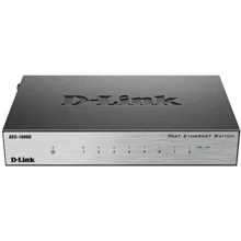 Сетевой коммутатор D-Link DES-1008D: Порты только Fast Ethernet (10/100)