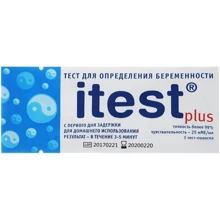 Тест-смужка для визначення вагітності iTest Plus (6941298300011): undefined undefined