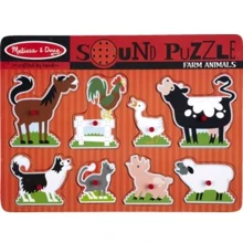 Melissa & doug Звуковий пазл Тварини на фермі (MD726): Виробник Melissa&Doug