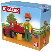 Набор Efko IGRACEK Садовник - фигурка с аксессуарами (21214): Тип Игровая фигурка
