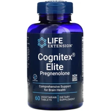 Life Extension Cognitex Elite Pregnenolone Прегненолон 60 таблеток: Форма выпуска Таблетки