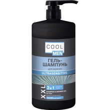 Cool Men Ultrasensitive 2в1 Гель-шампунь 1000 ml: Пол Для мужчин