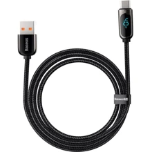 Кабель Baseus USB Cable to USB-C Display Fast Charging 1m Black (CATSK-01): Тип USB Cable - USB-C
