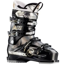 Ботинки для лыж Rossignol ALIAS SENSOR 80 (12) BLACK/TRANSPARENT (2012/2013): Уровень катания прогрессирующий