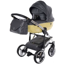 Универсальная коляска 2 в 1 Junama Candy 05 Vanilla Black (J-Cy-05): Тип коляски Универсальная коляска (2-в-1)