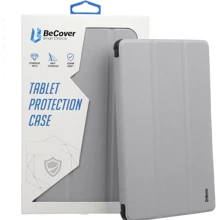 Аксессуар для iPad BeCover Case Book Soft TPU with Pencil mount Gray (707535) for iPad 10.2" (2019-2021): Цвет серый