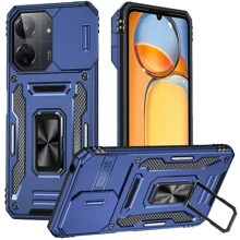 Чохол для телефона Mobile Case Camshield Army Ring Navy для Xiaomi Redmi 13C / Poco C65: Сумісність Xiaomi Redmi 13C / Poco C65