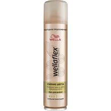 WELLAFLEX Лак для волос Сияние цвета сильной фиксации 400 ml: Пол Для женщин
