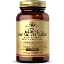 Solgar Ester-C Plus 1000 mg Vitamin C Солгар Витамин C 60 таблеток: Тип Витамин C