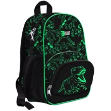 Рюкзак школьный St.Right Reflective T-Rex (668005) (BP70): Возрастная группа от 3 до 7 лет