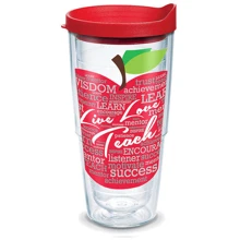 Термостакан Tervis 700 мл Live Love Teach (T026): Об'єм, л 0.7