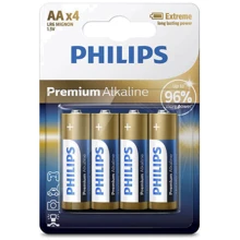 Philips AA bat Alkaline 4шт Premium Alkaline (LR6M4B/10): undefined undefined