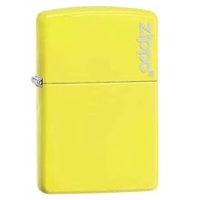 Зажигалка Zippo Reg Neon Yellow Lighter logo (28887ZL): Производитель Zippo