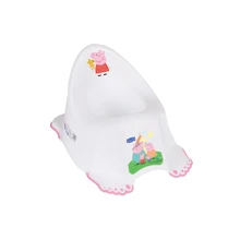 Горшок антискользящий Tega Peppa Pig PP-001 white/pink: Цвет белый