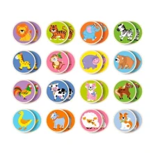 Настільна гра Viga Toys Меморі-звірята 32 картки (51308): Виробник Viga Toys