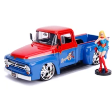 Автомодель Jada DC Супердевушка 1956 Форд F-100 (253255008): Тип Набор игровых фигурок