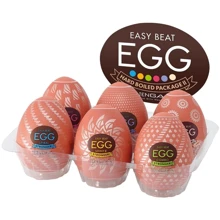 Набор мастурбаторов-яиц Tenga Egg Hard Boilded II Pack (6 яиц): Для кого Для мужчин