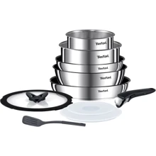 Tefal Ingenio Emotion 10 пр. L925SA14: Материал корпуса Нержавеющая сталь