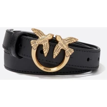 Женский ремень PINKO LOVE BERRY H2 BELT VITELLO SET размер L чёрный (100143A0F1Z99Q): Пол Женский