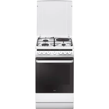 Плита комбінована Amica 58ME4.38HZpMs(W): Тип пристрою комбінована плита