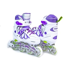 Ролики Scale Sports White-Violet (размер 29-33) LF 601A-S-1: Цвет белый