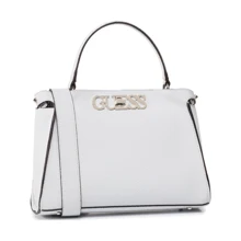 Женская сумка тоут Guess Uptown Chic белая (HWVG7301050-WHI): Пол Женский
